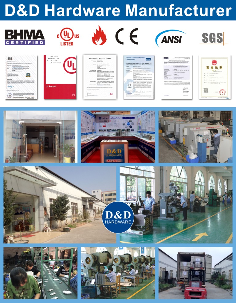 الشركة المصنعة للأجهزة المعمارية- D & أمبير ؛ D الأجهزة الصين