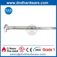 ANSI UL الفولاذ المقاوم للصدأ حافة الخروج جهاز النار باب الأجهزة - DDPD003