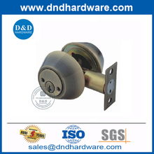 قفل ديدبولت مزدوج الأسطوانة من الفولاذ المقاوم للصدأ- DDLK007