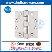 ANSI / BHMA GRADE 1 SS304 4 BB مفصلة باب مقاومة للحريق -4.5x4x4.6mm